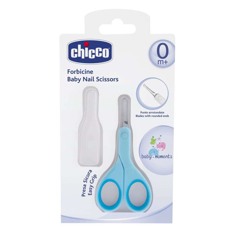Baby Nail Scissors (Light Blue) image number null